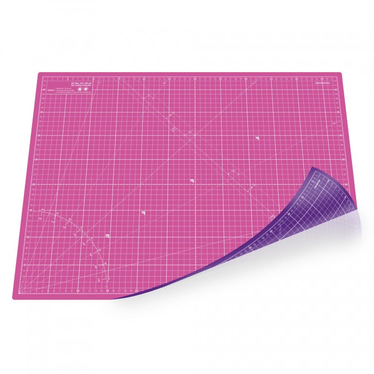 Schneidematte Hobby Line, pink/lila
