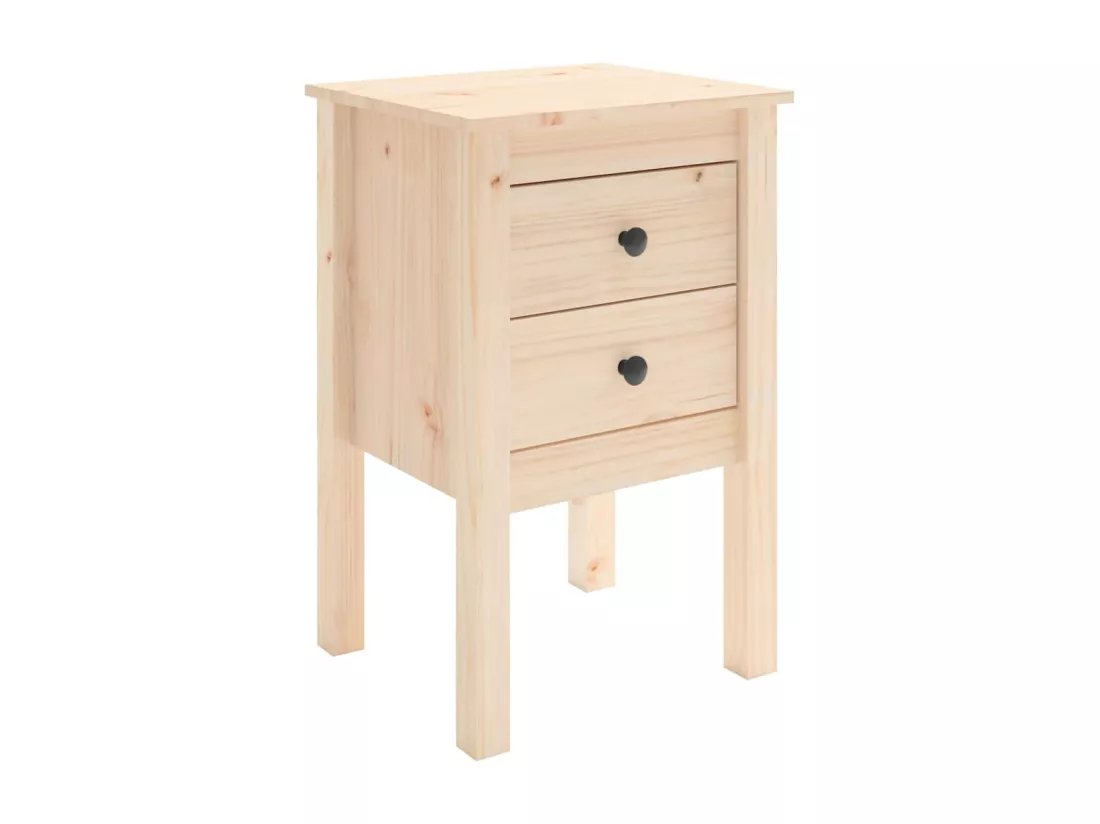 Table de chevet 40x35x61,5 cm Bois de pin massif