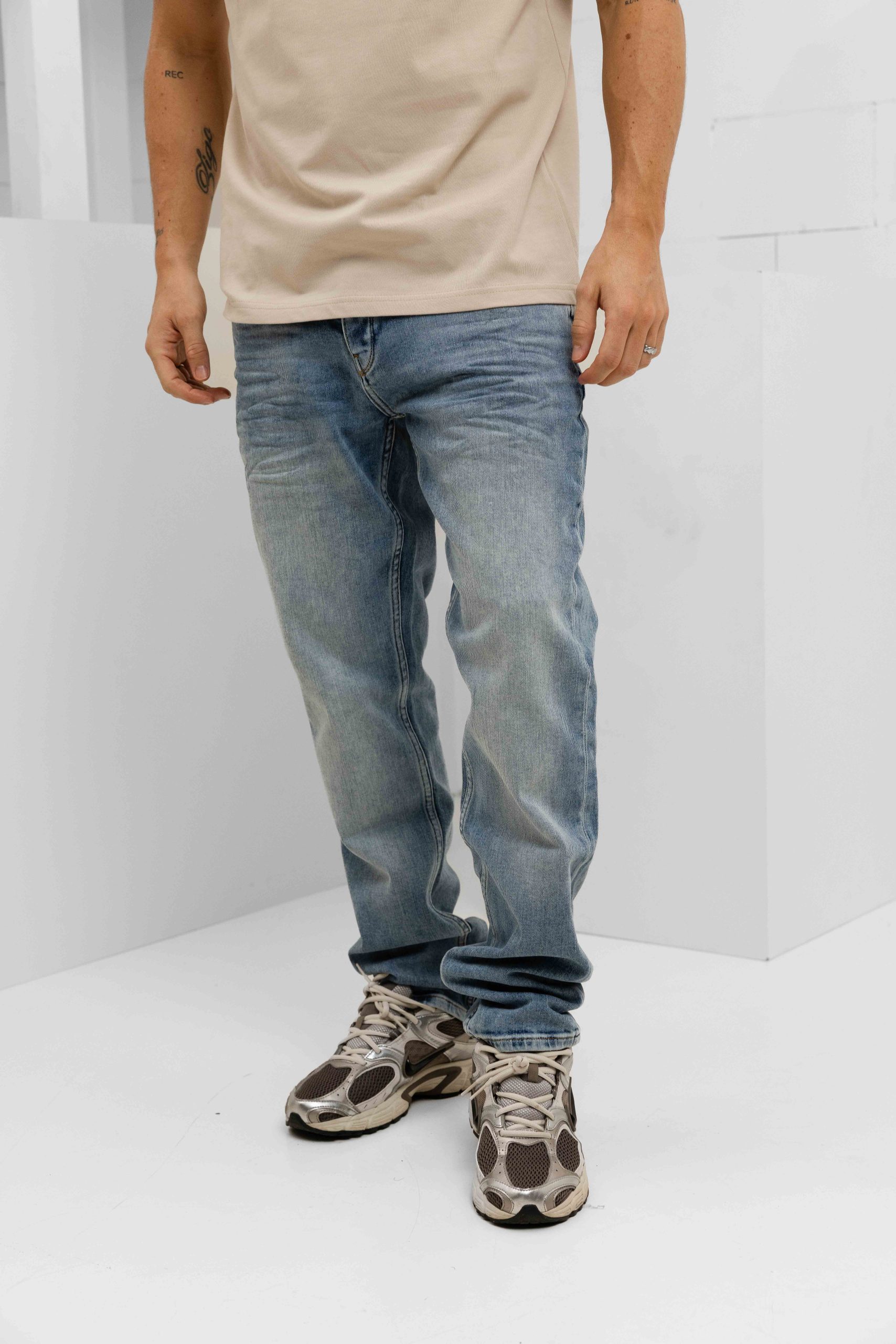 Pure Path The Ryan Jeans W1655 Heren Lichtblauw