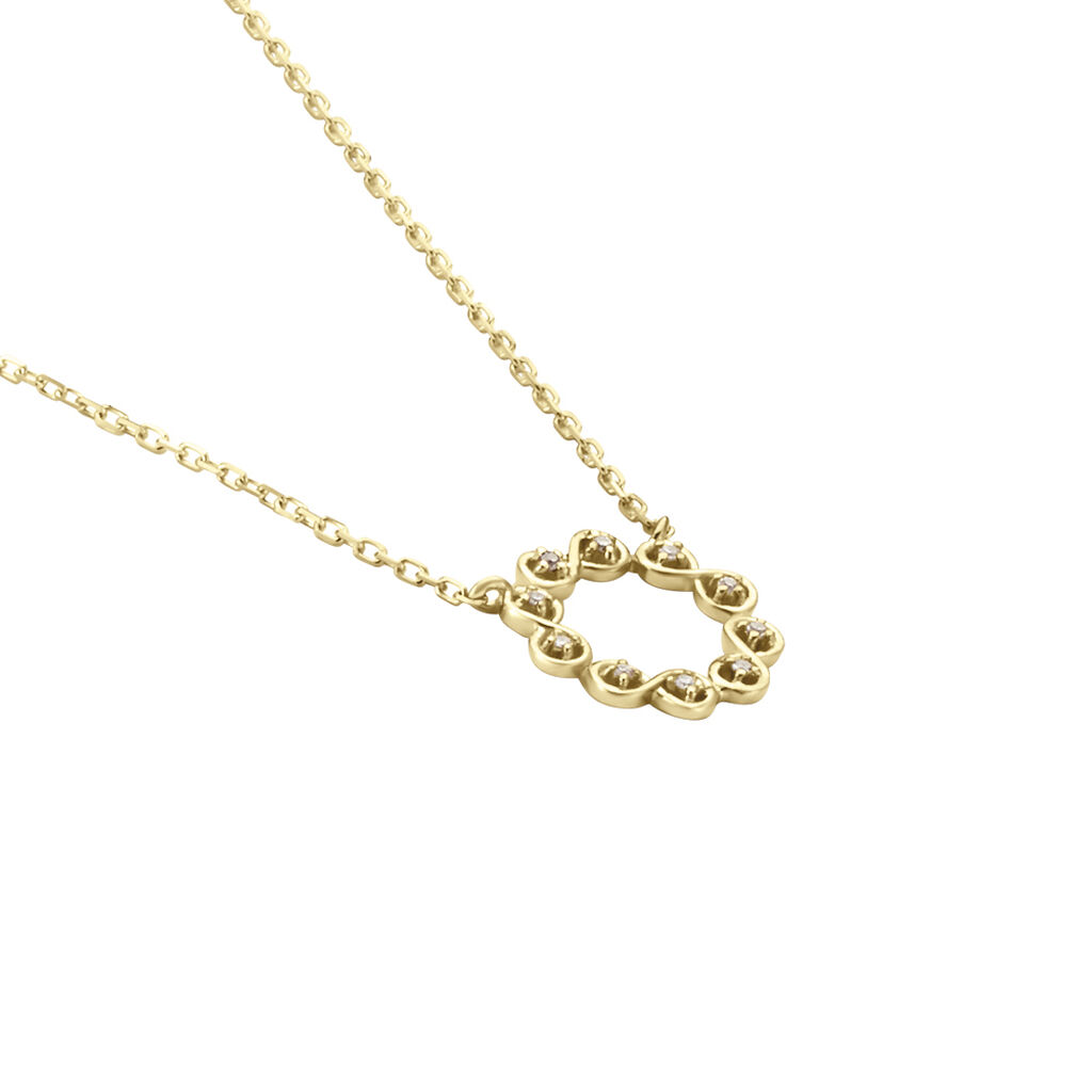 Collier Or Jaune Adrienn Diamants