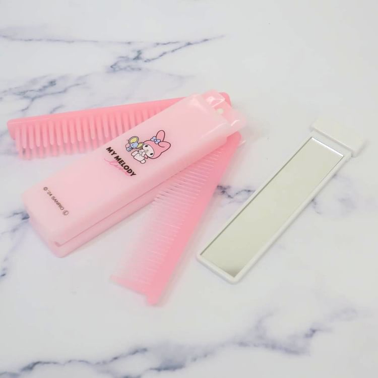 Kamio Japan - Sanrio My Melody Mirror & Double Comb