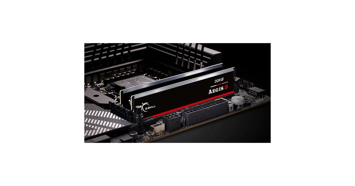 G.Skill32 GB DDR5-5200 werkgeheugen  (Zwart, F5-5200J4040A32GX1-IS, Aegis 5, XMP 3.0, AMD EXPO)
