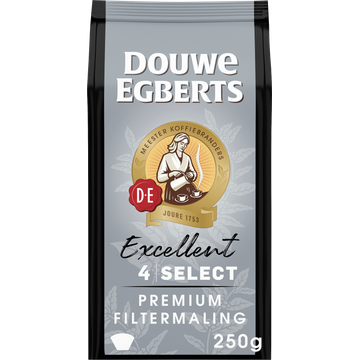 Douwe Egberts Excellent Select Filtermaling 250 g