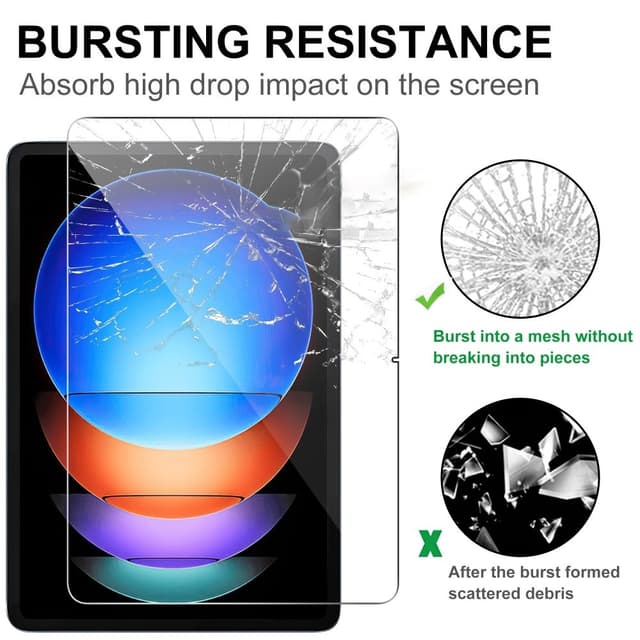 Hærdet glasbeskytter Xiaomi Pad 6s Pro 12.4
