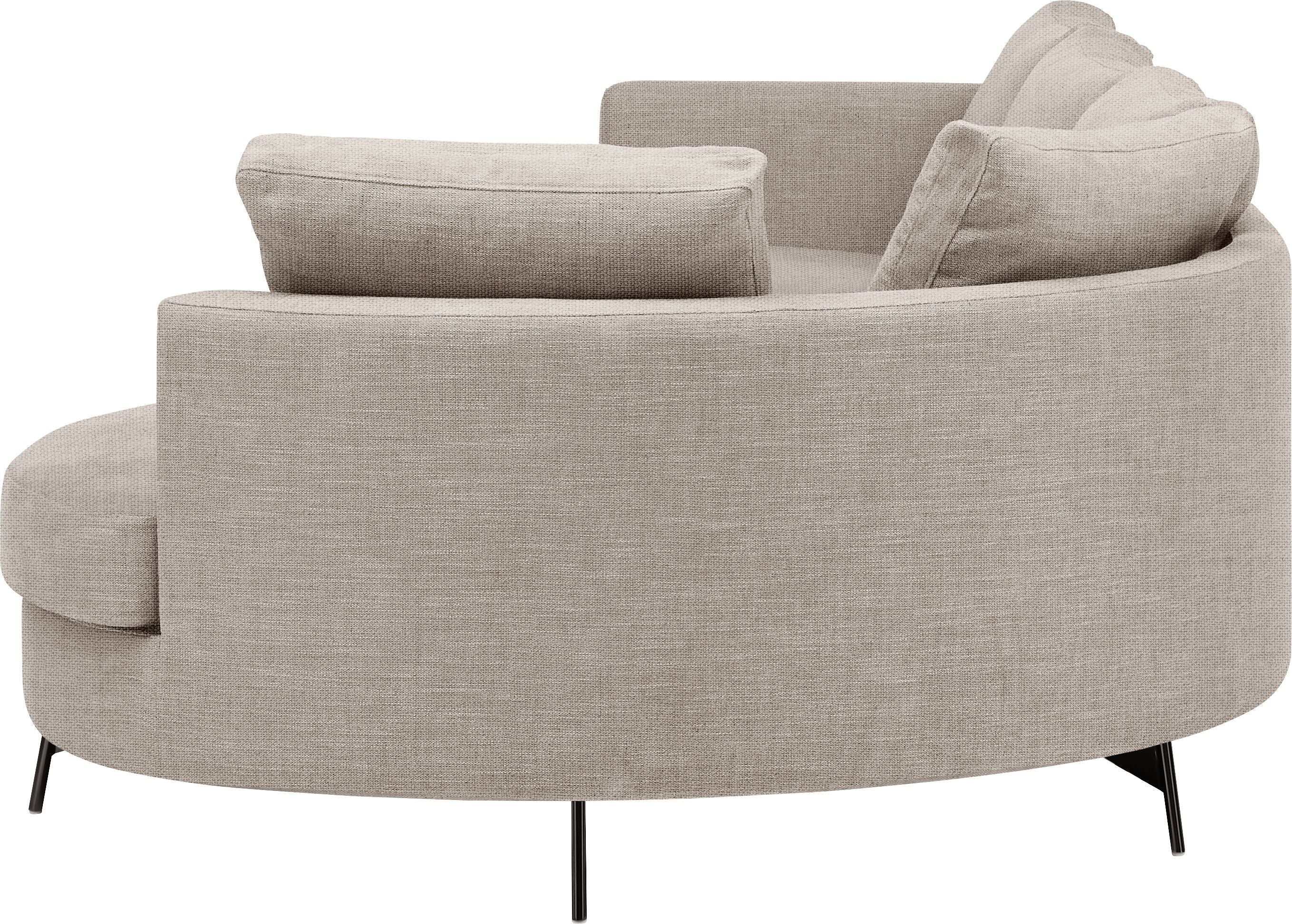 DIENER Ecksofa - Beige / B: 309.0 cm x T: 148.0 cm x H: 81.0 cm