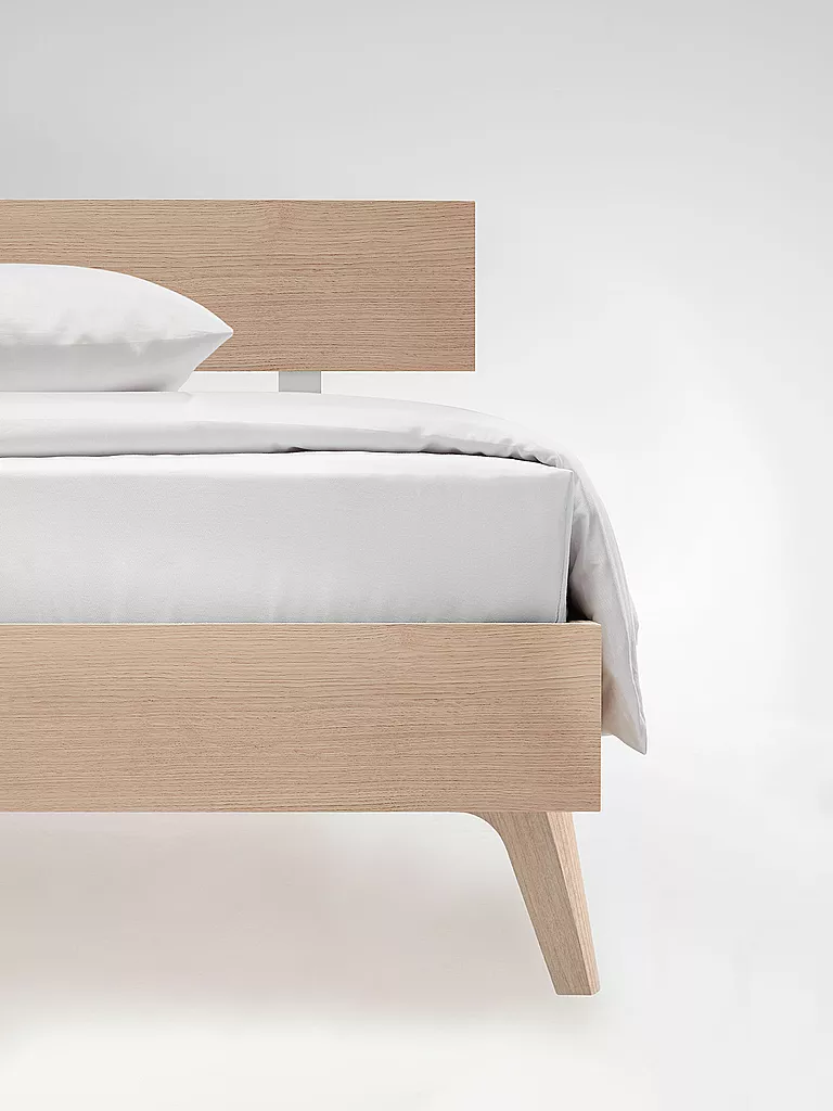 FLEURESSE Satin Spannleintuch Royal Uni 180x200cm Weiss weiss