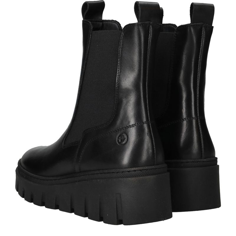 Tamaris Chelseaboots Zwart Dames