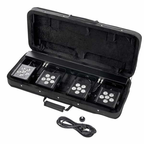Stairville CLB8 Compact LED Bar 8 Bundle