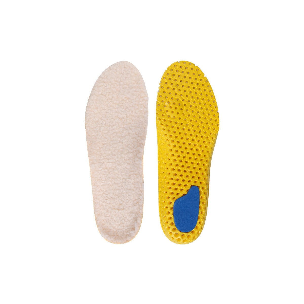 Vintervarmt lammeskinn pluss fløyelssåler 24.5x1 cm