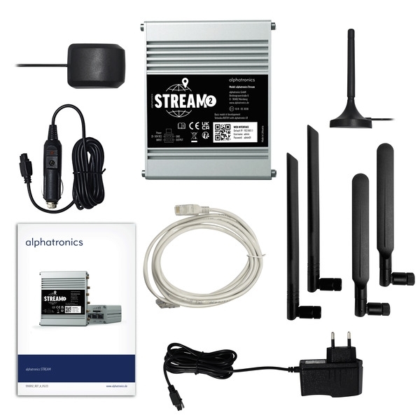 Alphatronics STREAM 2 mobiler LTE/WiFi- Router für Wohnmobile &amp,  Wohnwagen