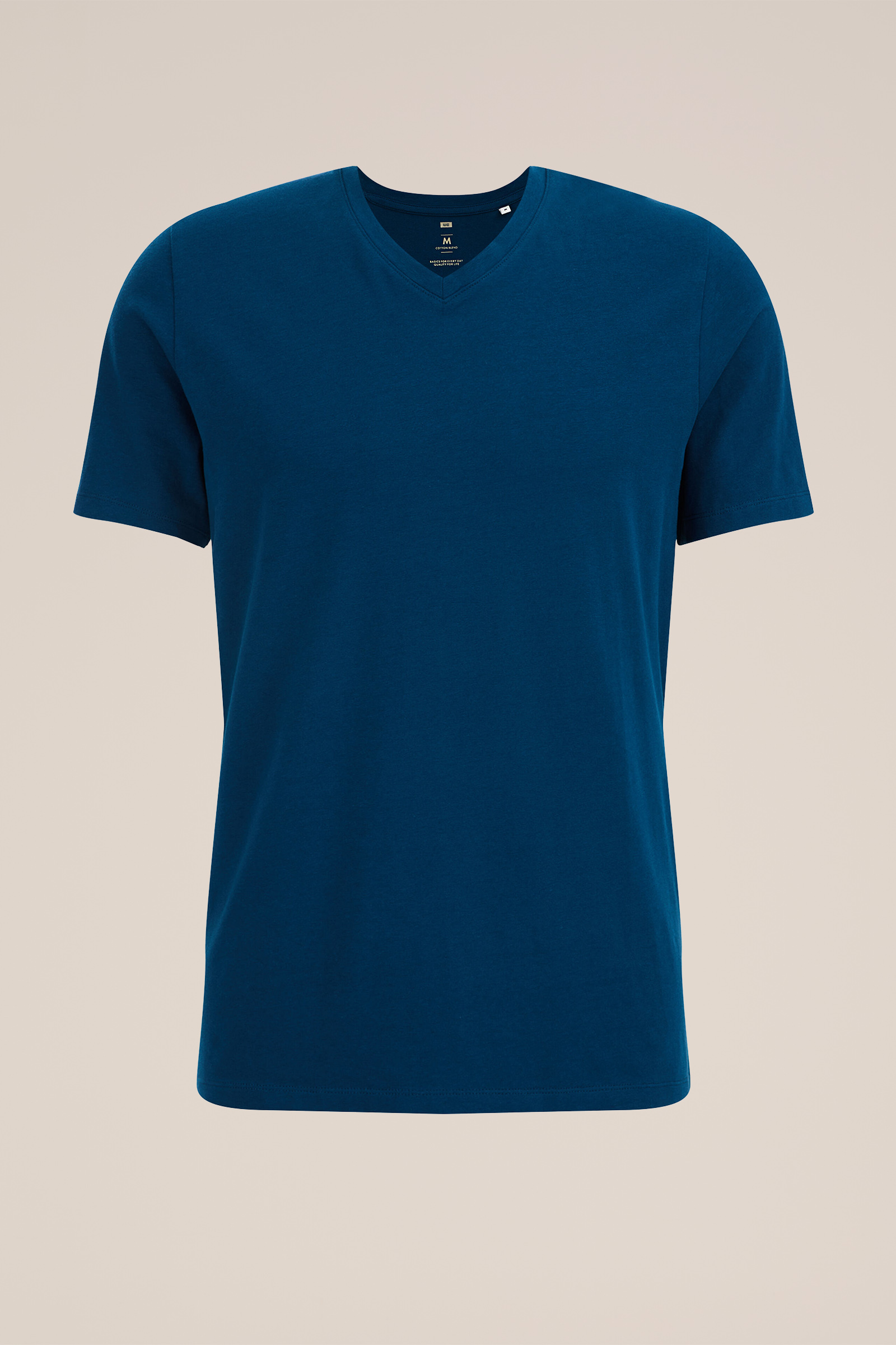 T-shirt WE Fashion Donkerblauw