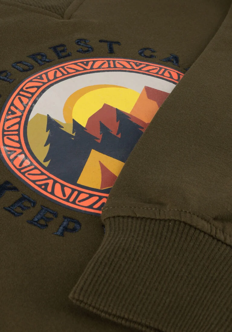 Z8 donkergroene z8 sweater elmer