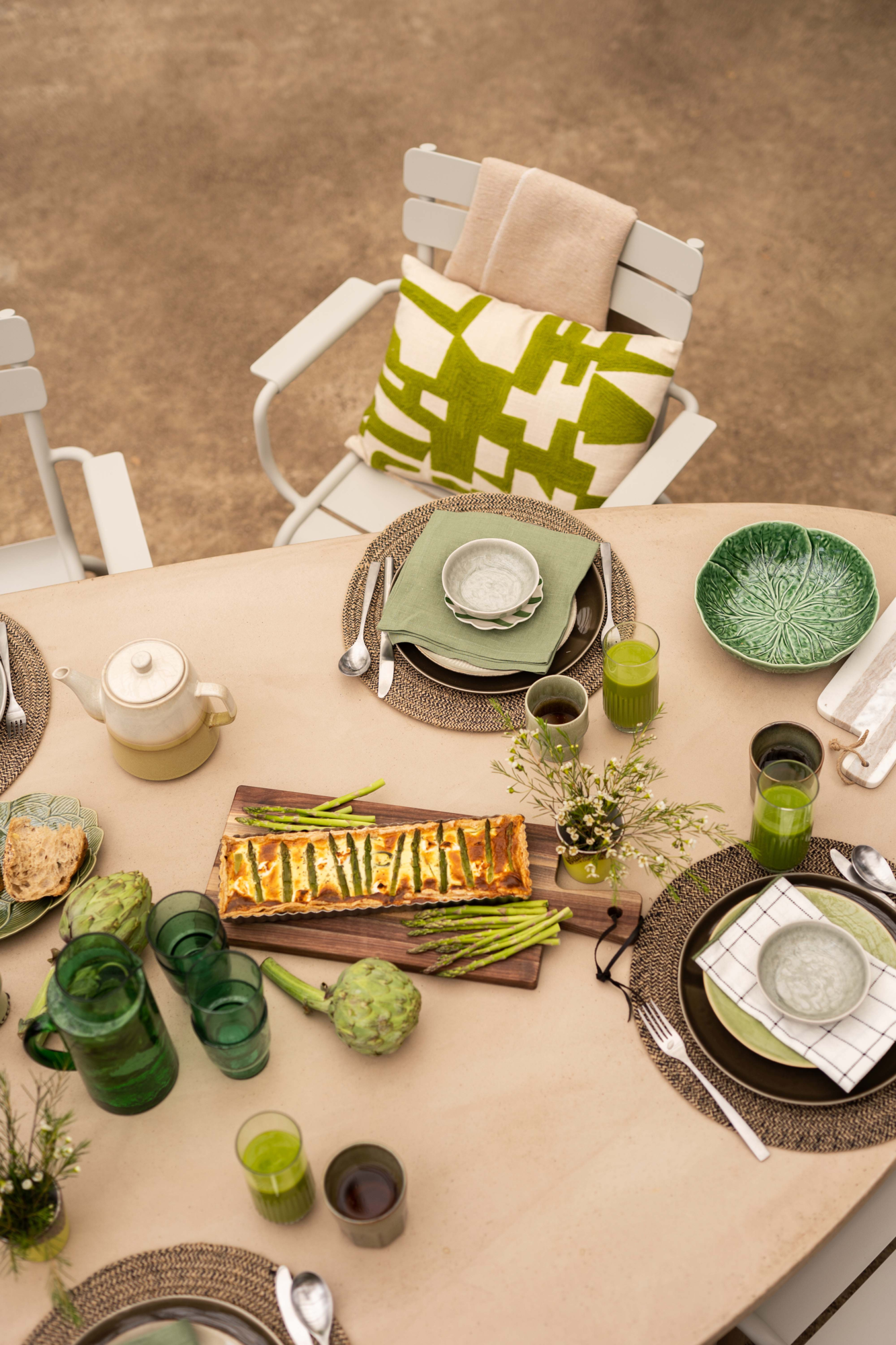 Kom Celia green Ø12 cm - set van 6