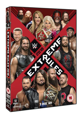 WWE: Extreme Rules 2018 DVD (2018) Braun Strowman Cert 15 2 Discs Region 2