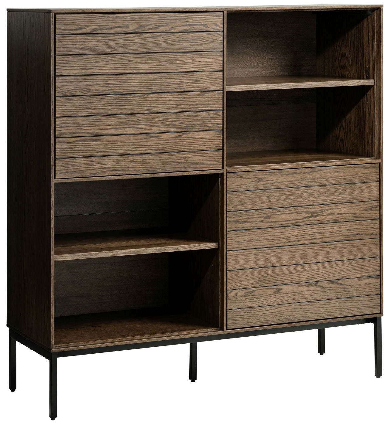 Hygge Interiors Modica Opbergkast Gerookt Eiken