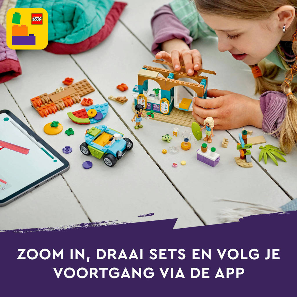 Strand smoothiekraam, Rollenspel Speelgoed voor Kinderen met Poppetjes 42625