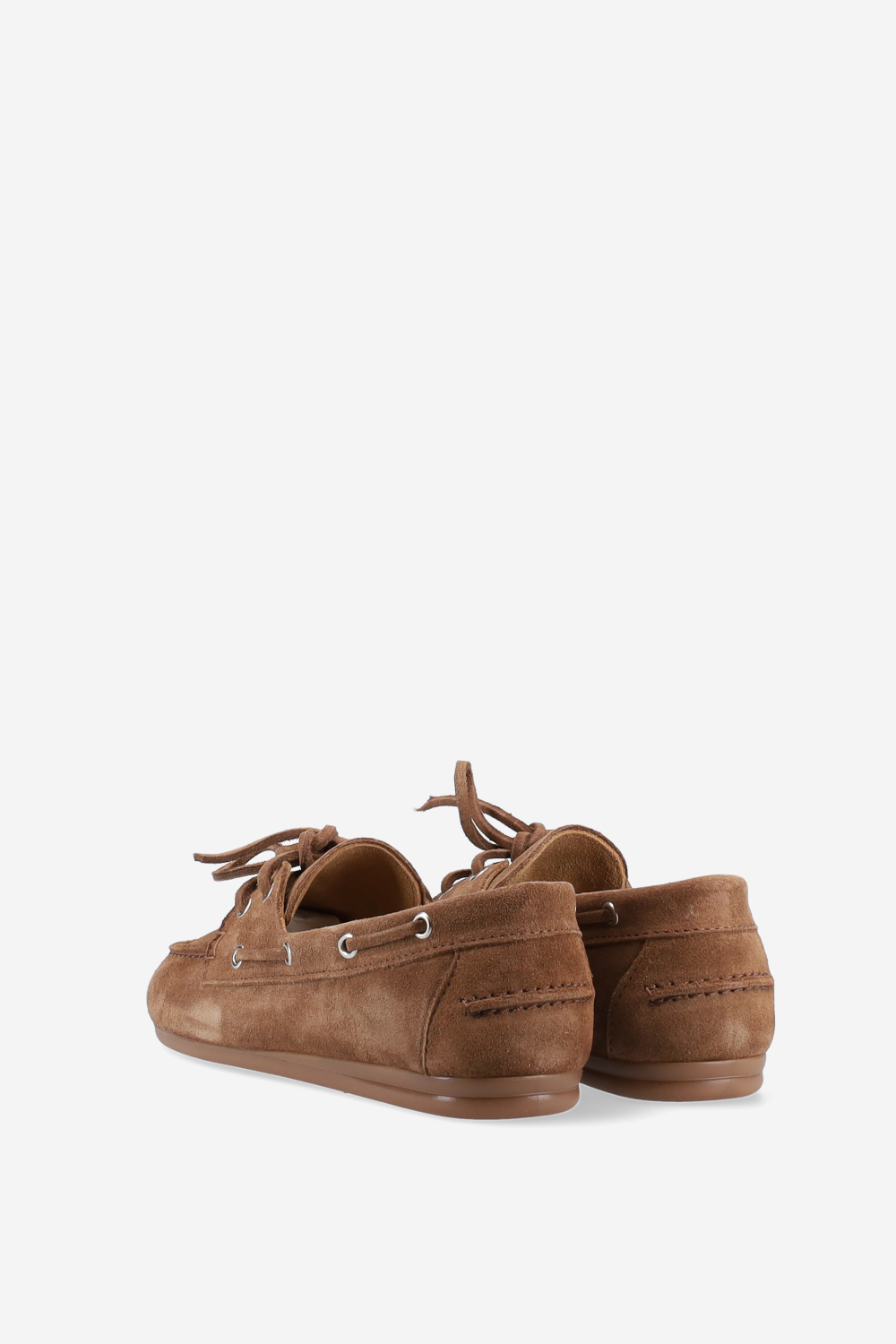 Boat brushed suede loafers