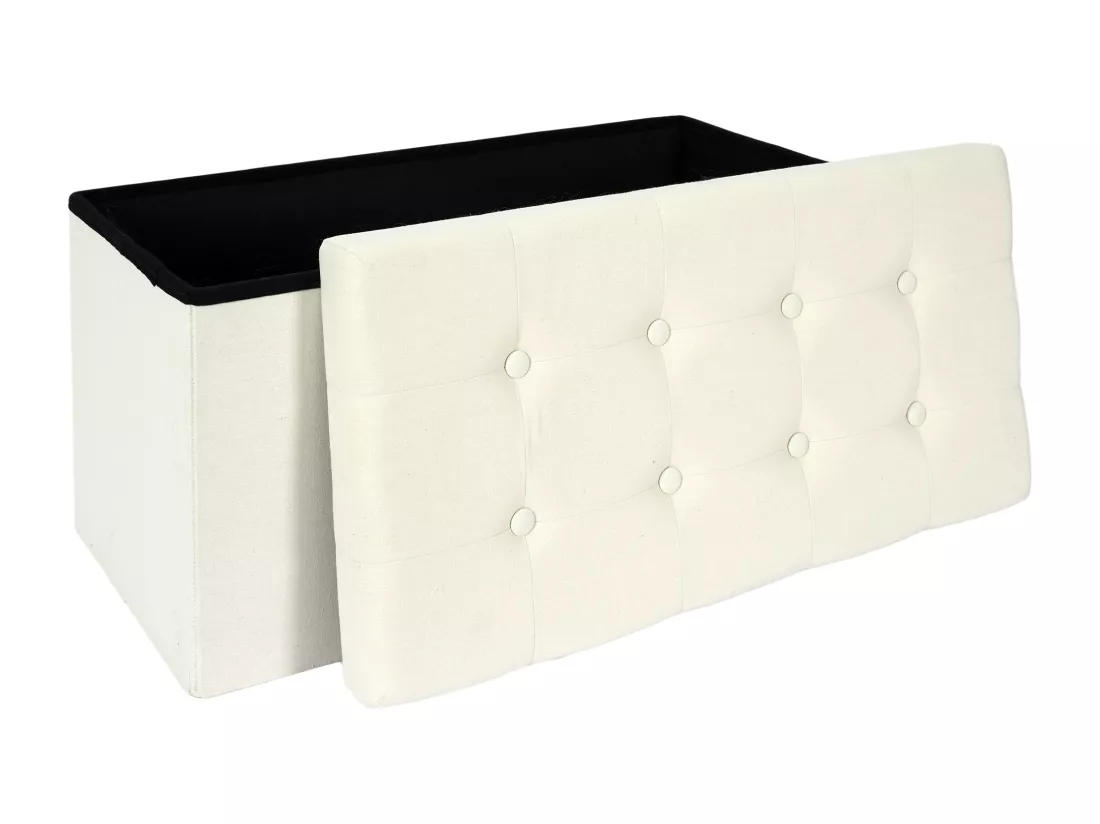 Coffre Banc Pliable Eleonor Beige