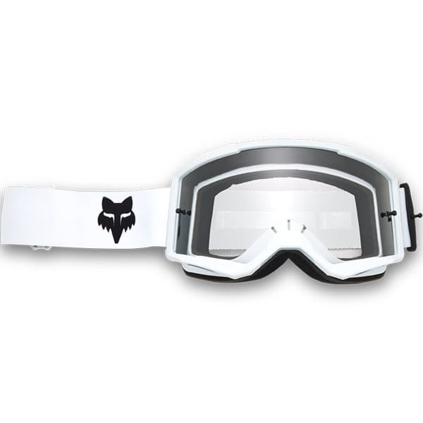 Masque VTT FOX MAIN CORE GOGGLE WHITE