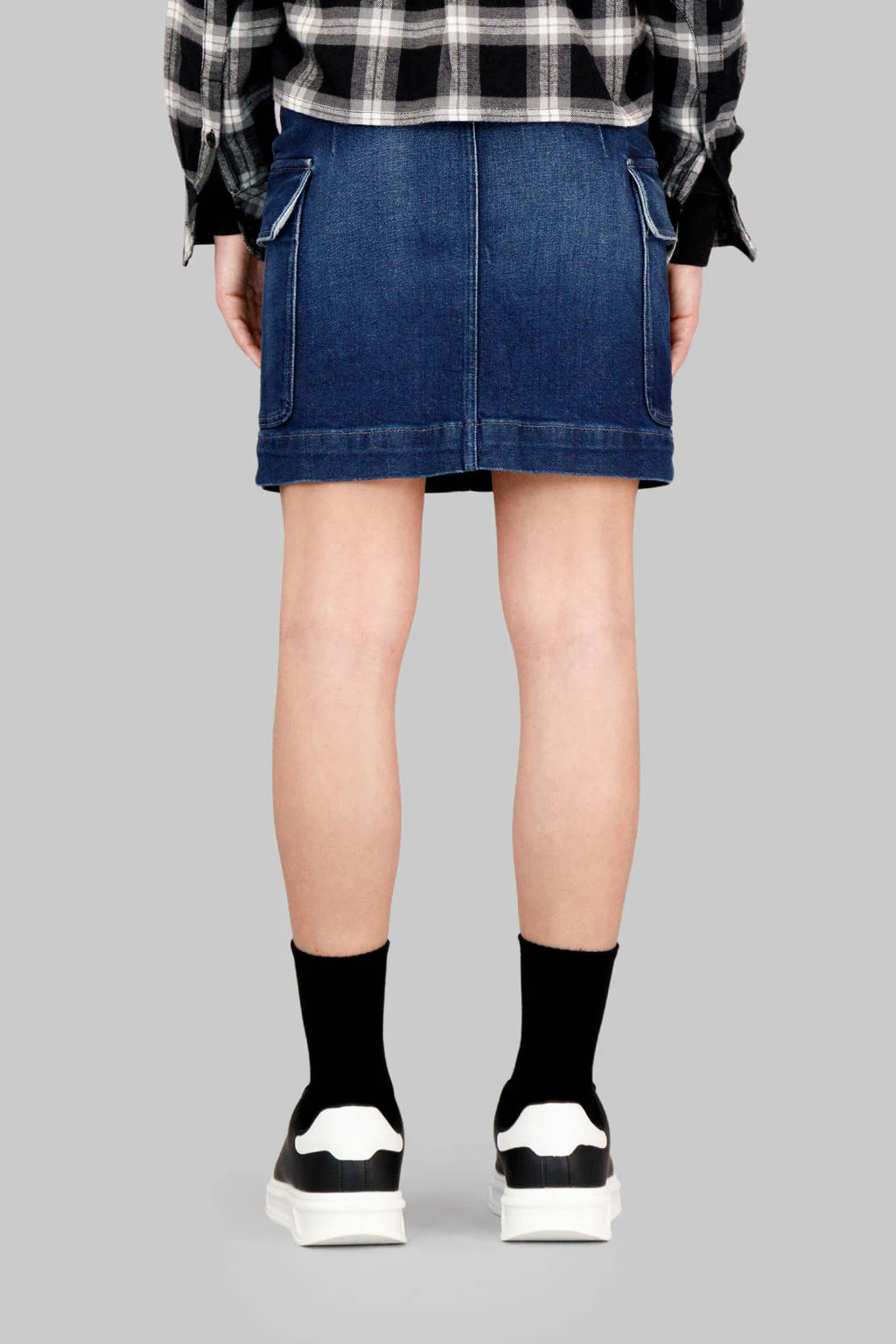 G-STAR denim spijkerrok medium blue denim