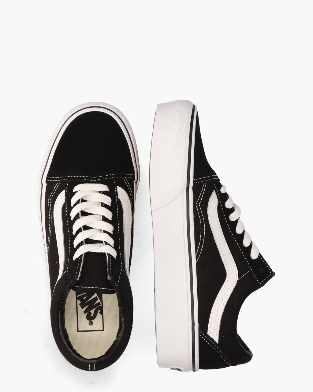 Vans Old Skool Platform Zwart Damessneakers