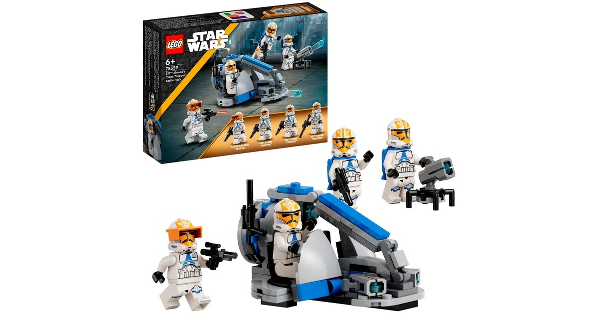 LEGOStar Wars - 332nd Ahsoka's Clone Trooper Battle Pack Constructiespeelgoed  (75359)