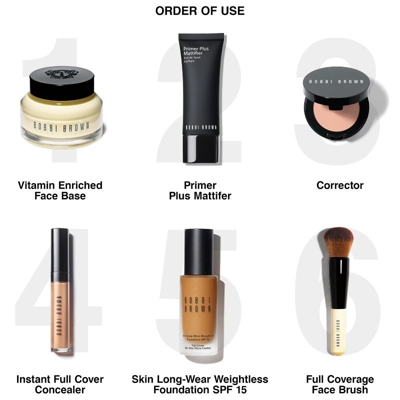 Bobbi Brown Skin Long-Wear Weightless Foundation SPF 15 - 30 ml - Porcelain
