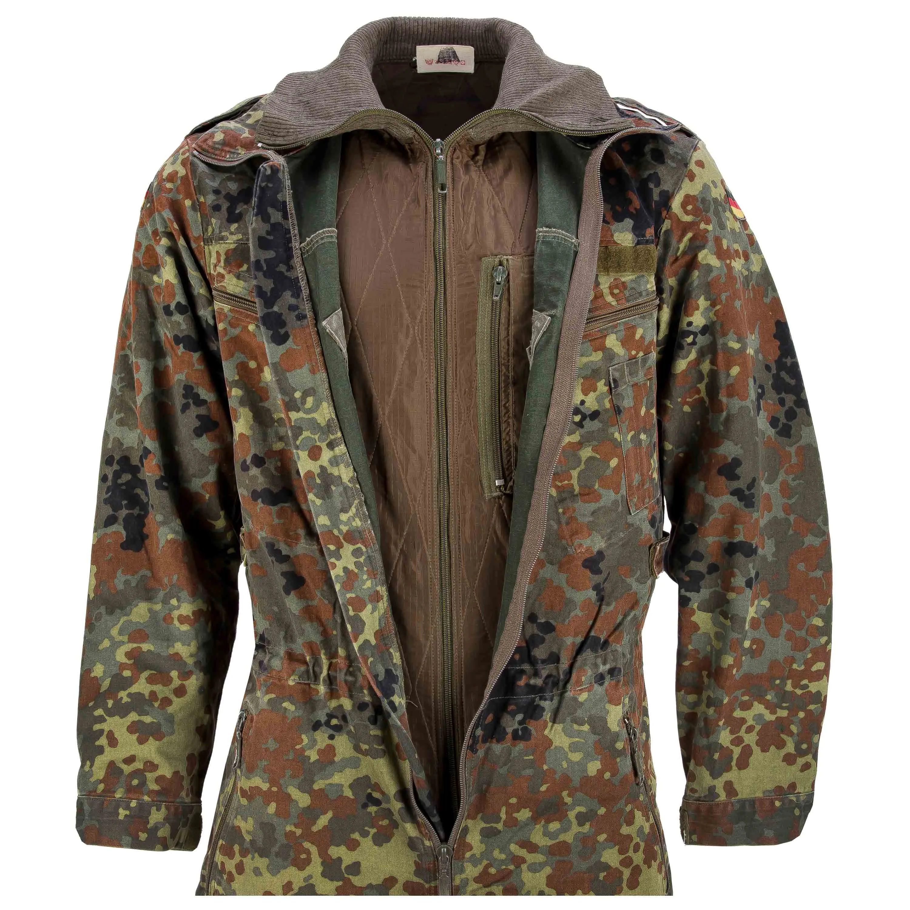 Bundeswehr Original -  BW Panzerkombi mit Futter flecktarn gebraucht