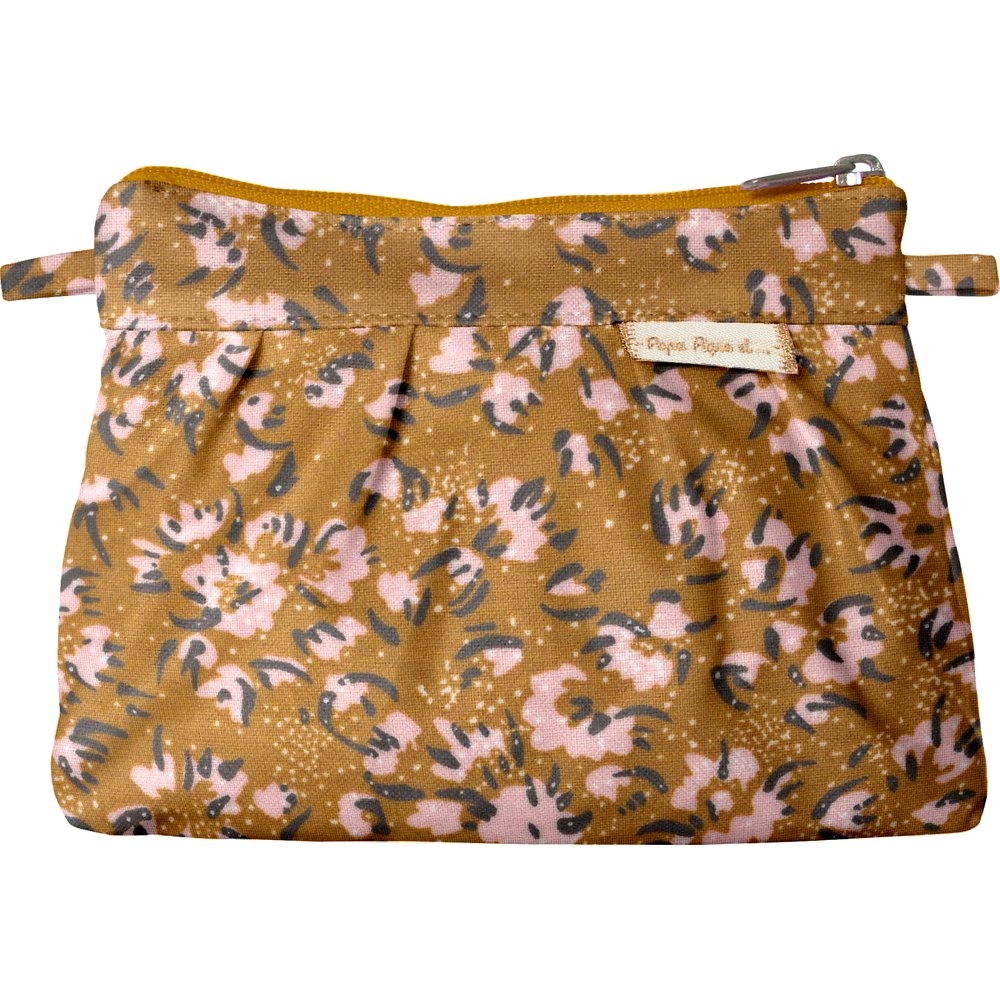 Mini Pochette Plissée Gypso Ocre