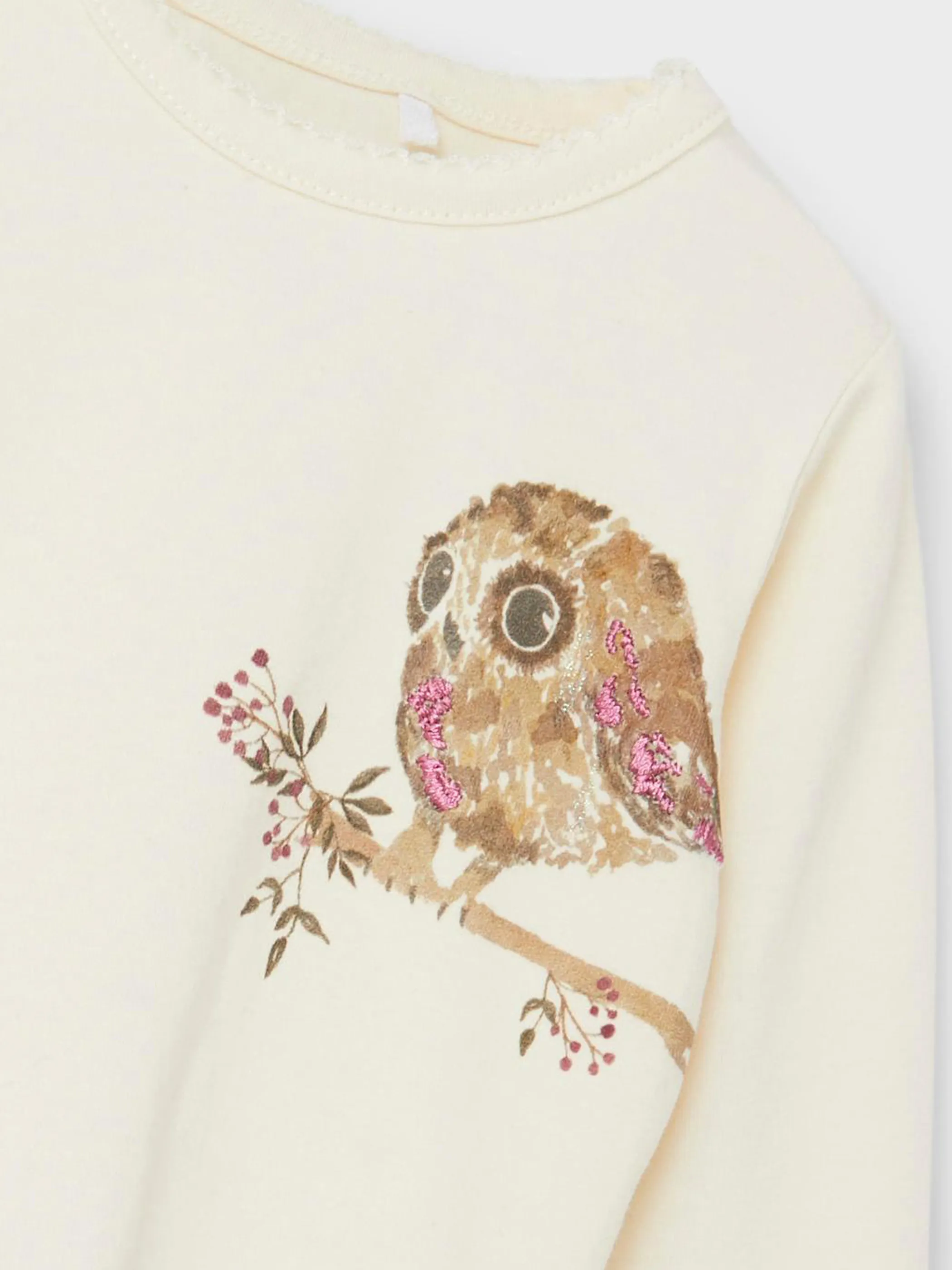 Mädchen Langarmshirt mit Print