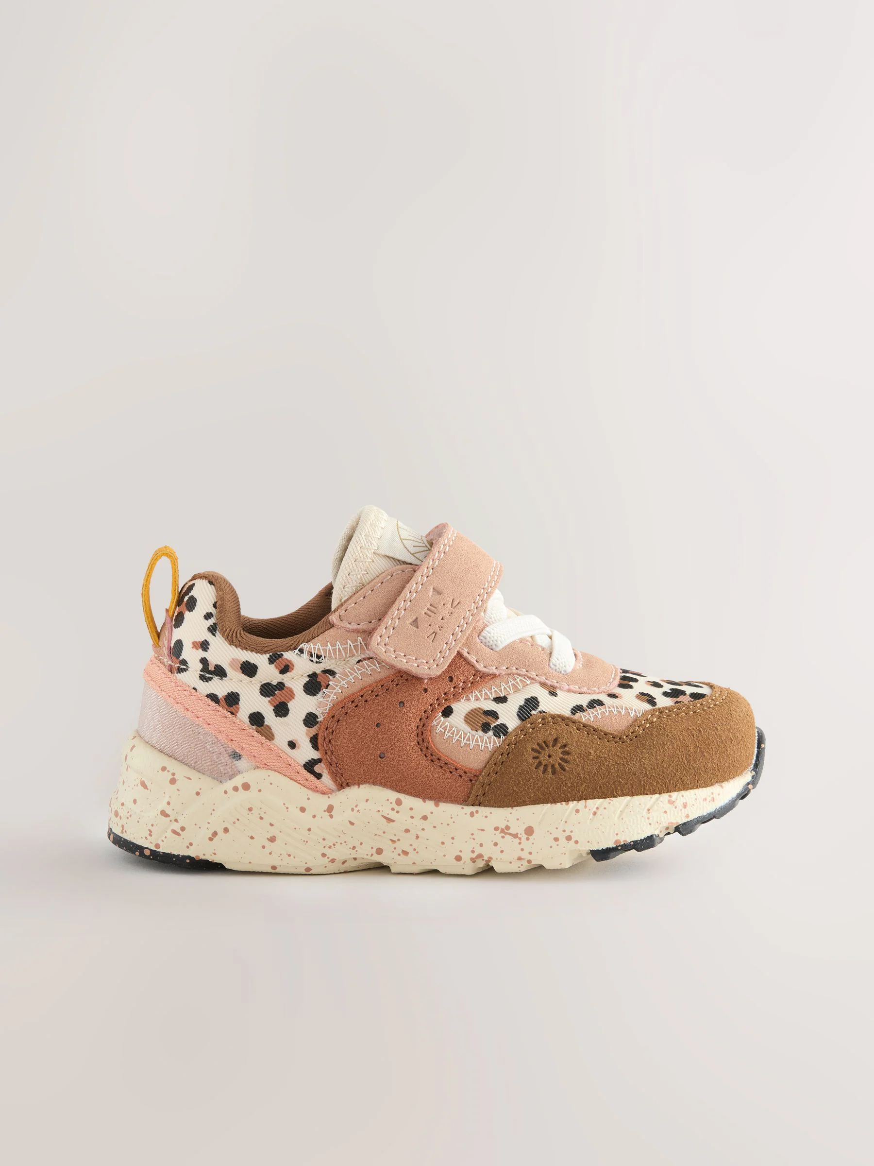 Neutraal met dieren - Sneakers met elastische veters en klittenbandsluiting