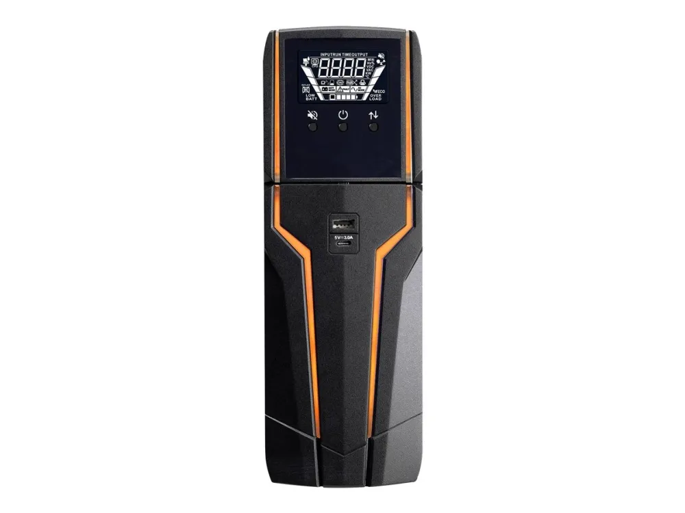 PowerWalker VI 1000 GXB FR - UPS - AC 162 - 290 V - 600 Watt - 1000 VA - 9 At - USB - output-stikforbindelser: 4