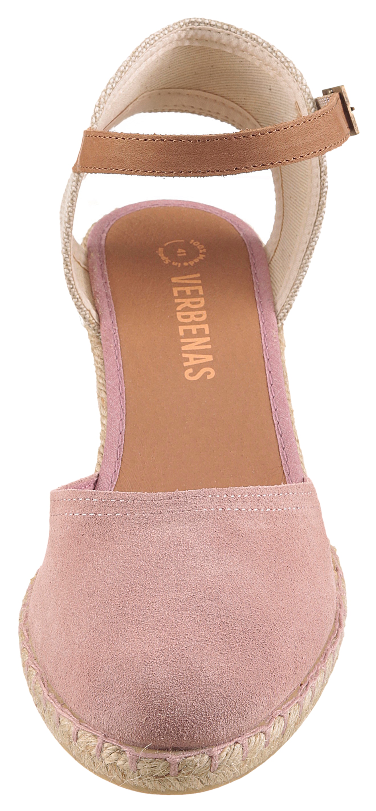 VERBENAS Sandalette »MALENA SERRAJE«  , Sommerschuh, Riemchensandale, Urlaubschuh mit Keilabsatz