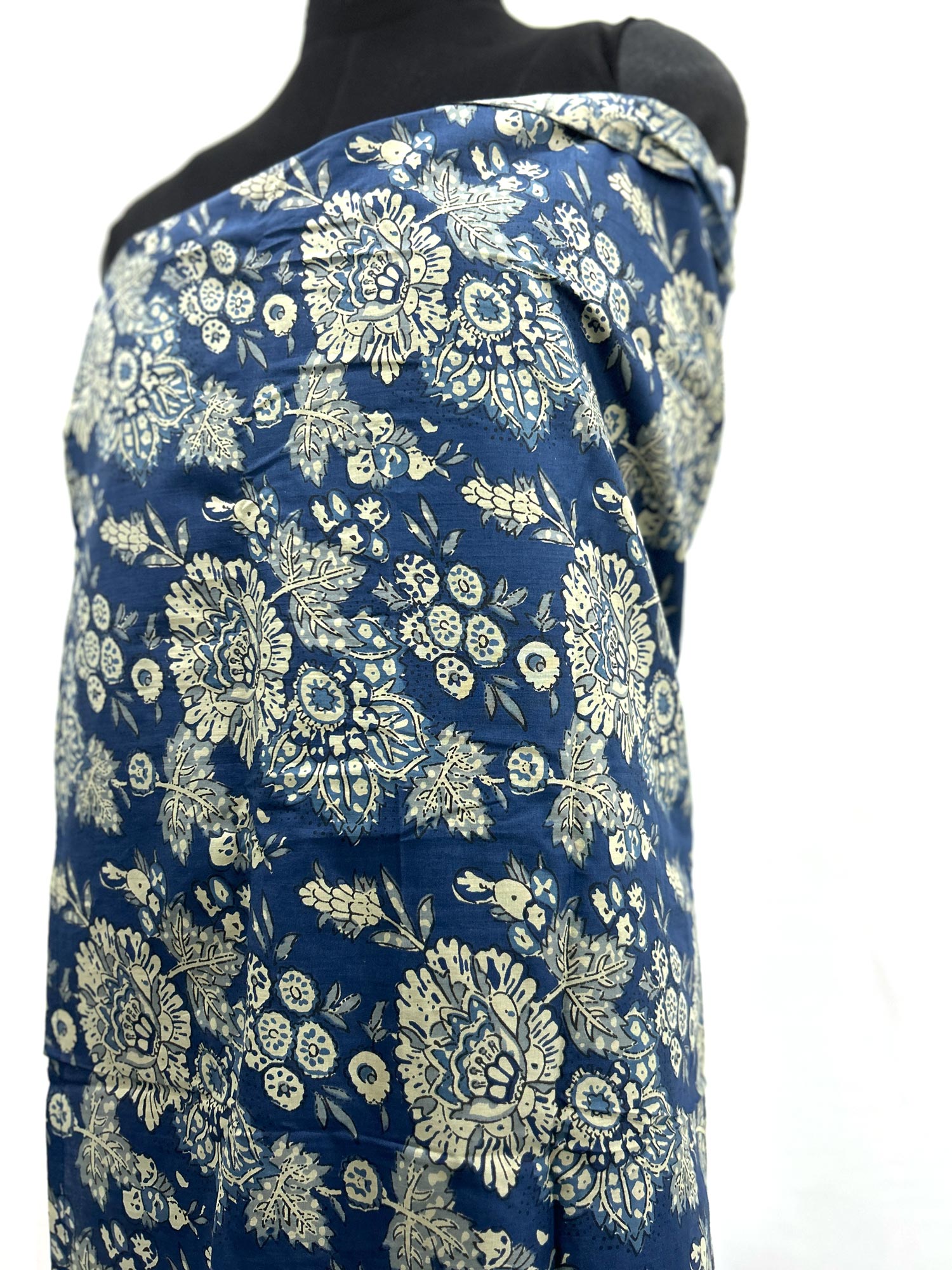 Sarong 'Ajala' blau-weiß, B 200 cm, L 100 cm günstig bestellen