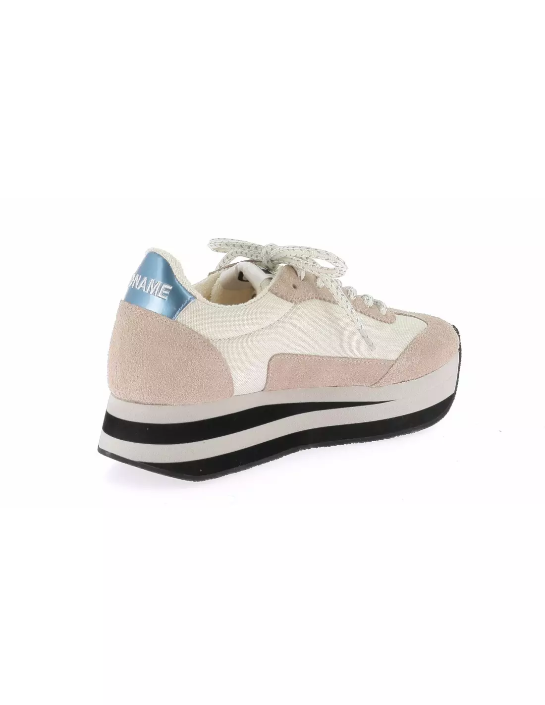 NO NAME FLEX M JOGGER - Baskets NUDE/DOVE/NUDE
