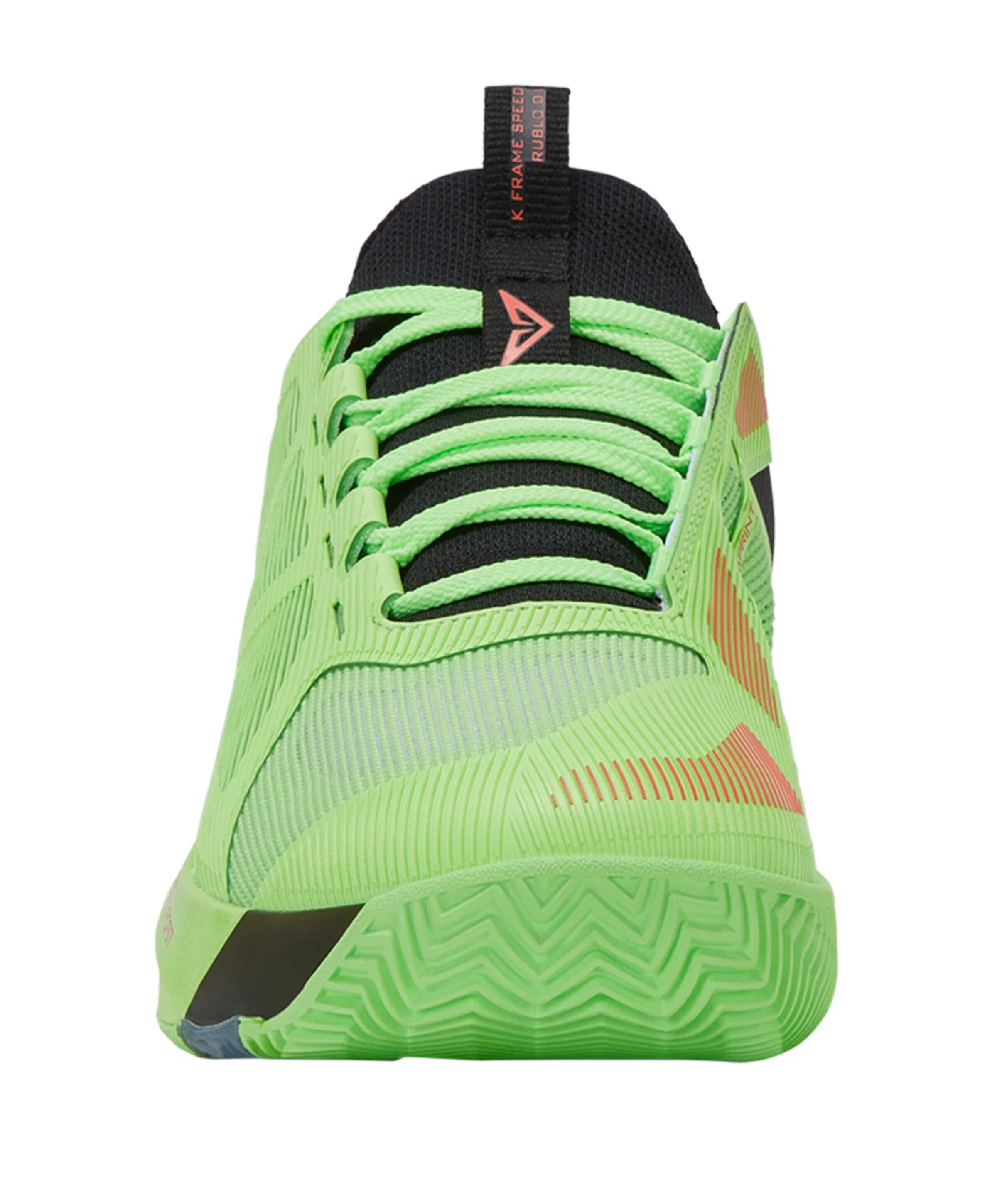 K-Swiss KS TFW K-FRAME SPEED RUBLO CLAY-GREEN/BLACK/LAVA heren tennisschoenen groen