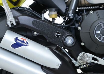 Film de protection R&G Racing platine talon noir (2 pièces)
