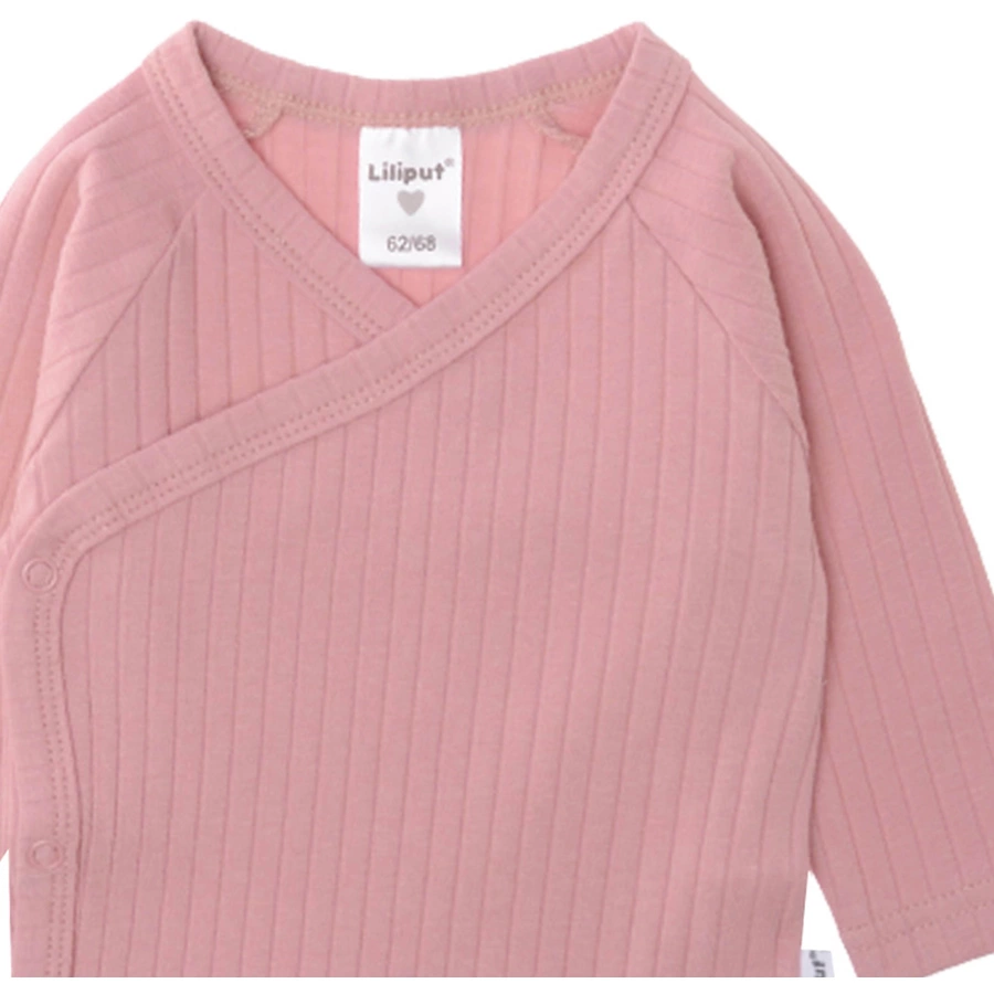 Liliput Wickelbodies weiss-rosé