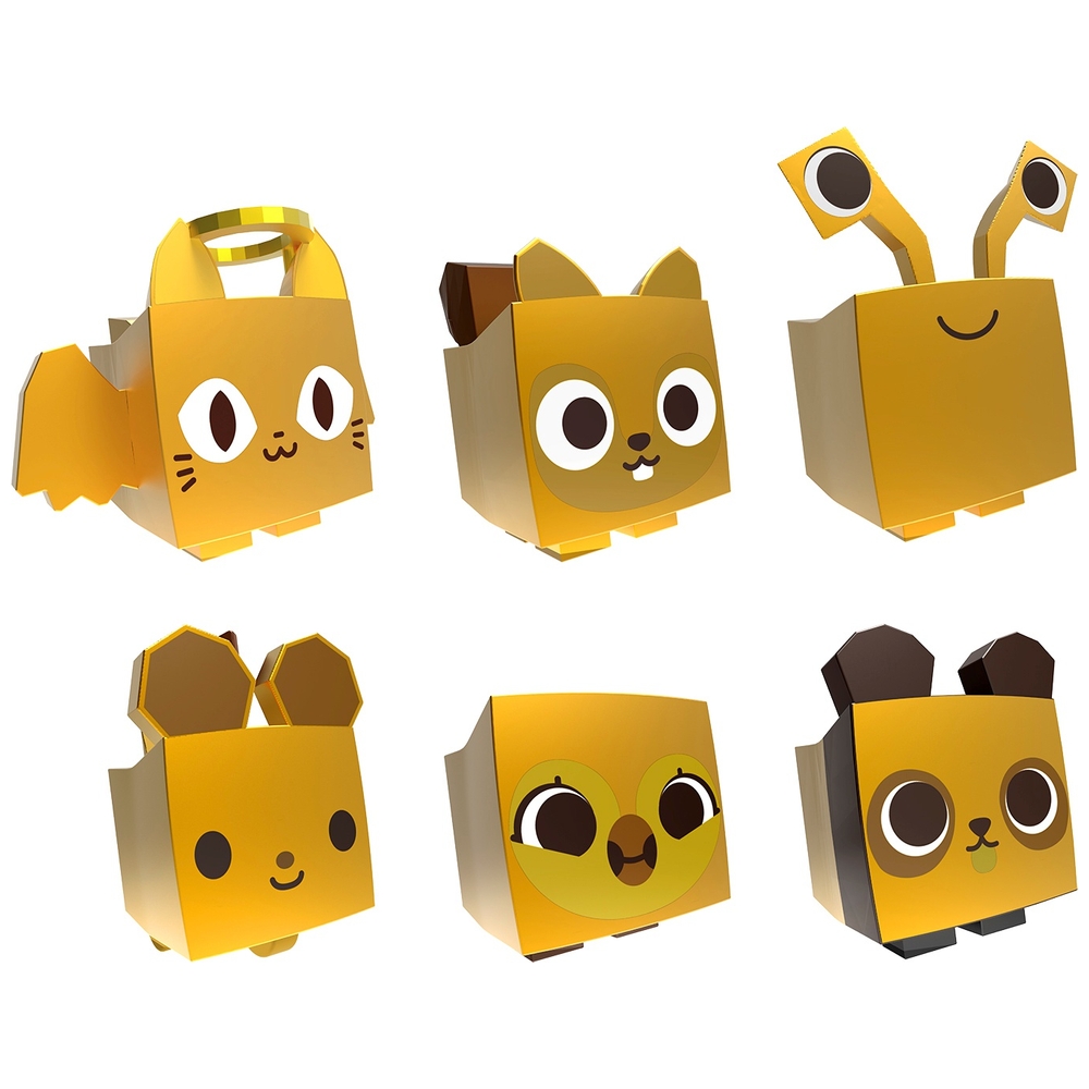 Pet Simulator Serie 2: Überraschungstiere (4er-Pack)