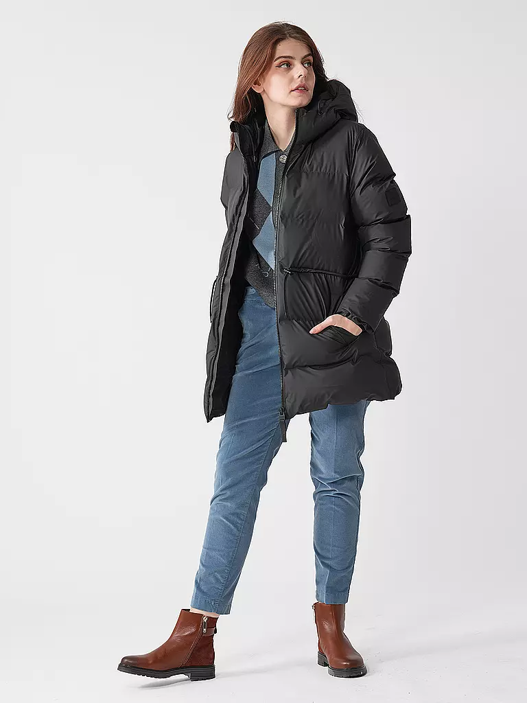 RAINS Steppmantel ALTA schwarz