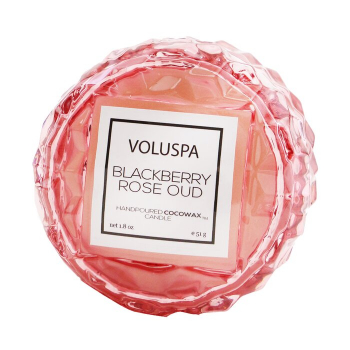 Voluspa Macaron Candle - Blackberry Rose Oud  51g/1.8oz