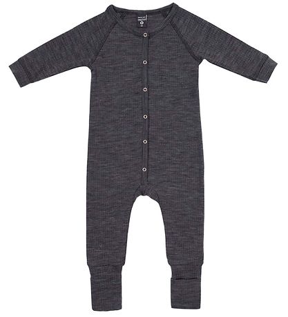 Smallstuff Natdragt - Uld - Dark Grey