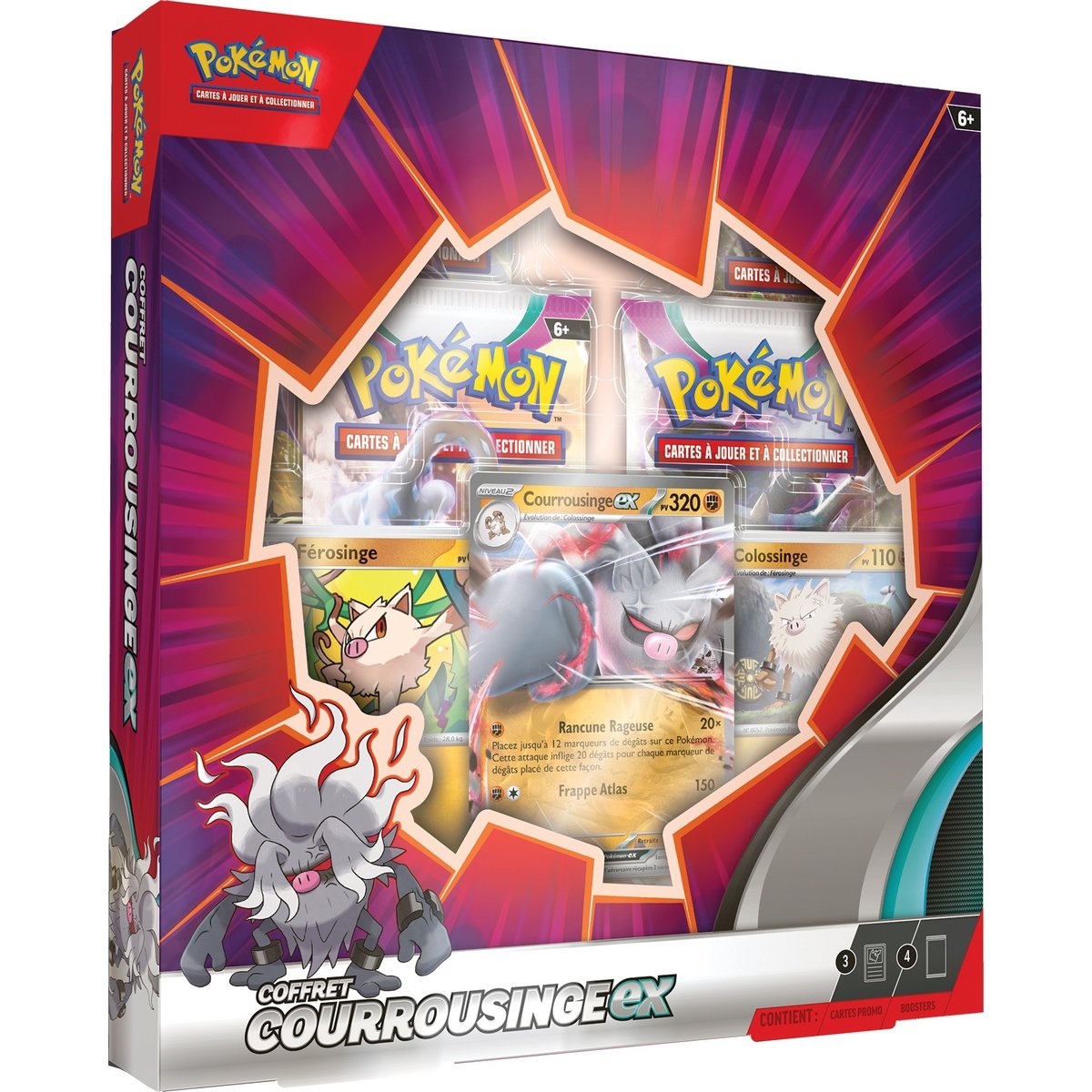Coffret Courrousinge-ex V - Pokémon