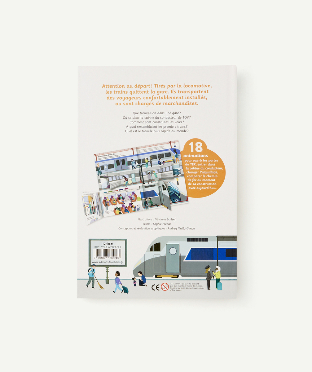 TOURBILLONLE LIVRE ANIMÉ DES TRAINS
