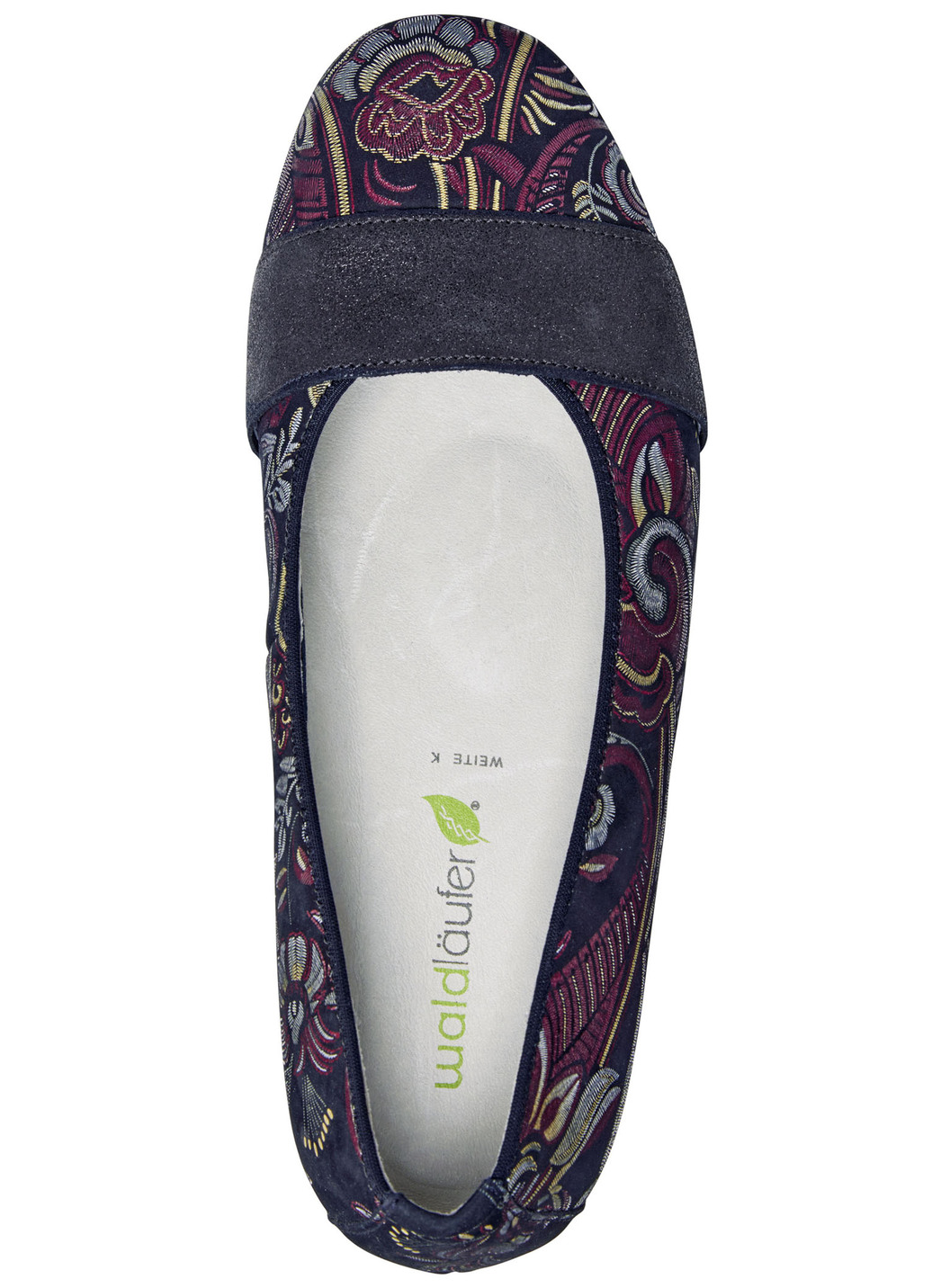 Waldläufer Pumps mit Rundum-Gummizug