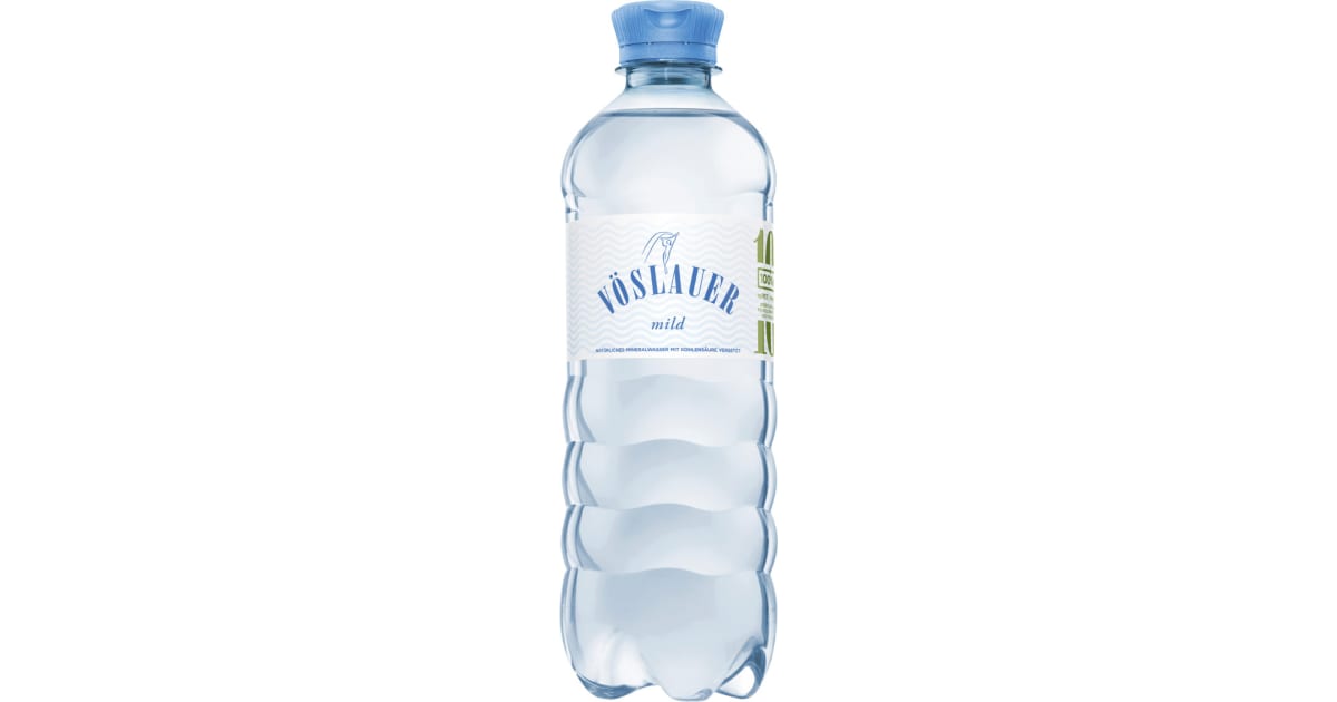Vöslauer Mineralwasser mild 0,5 Liter (Einweg)