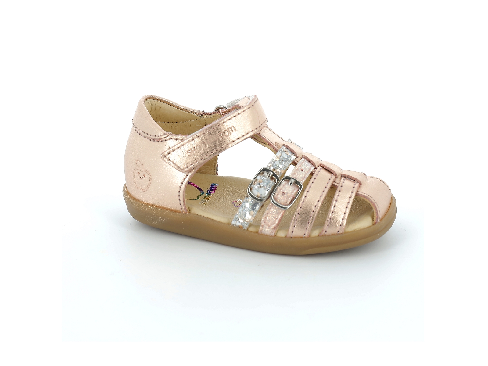 Shoopom-PIKA SPART K4GCLG0403 Cuir Rose