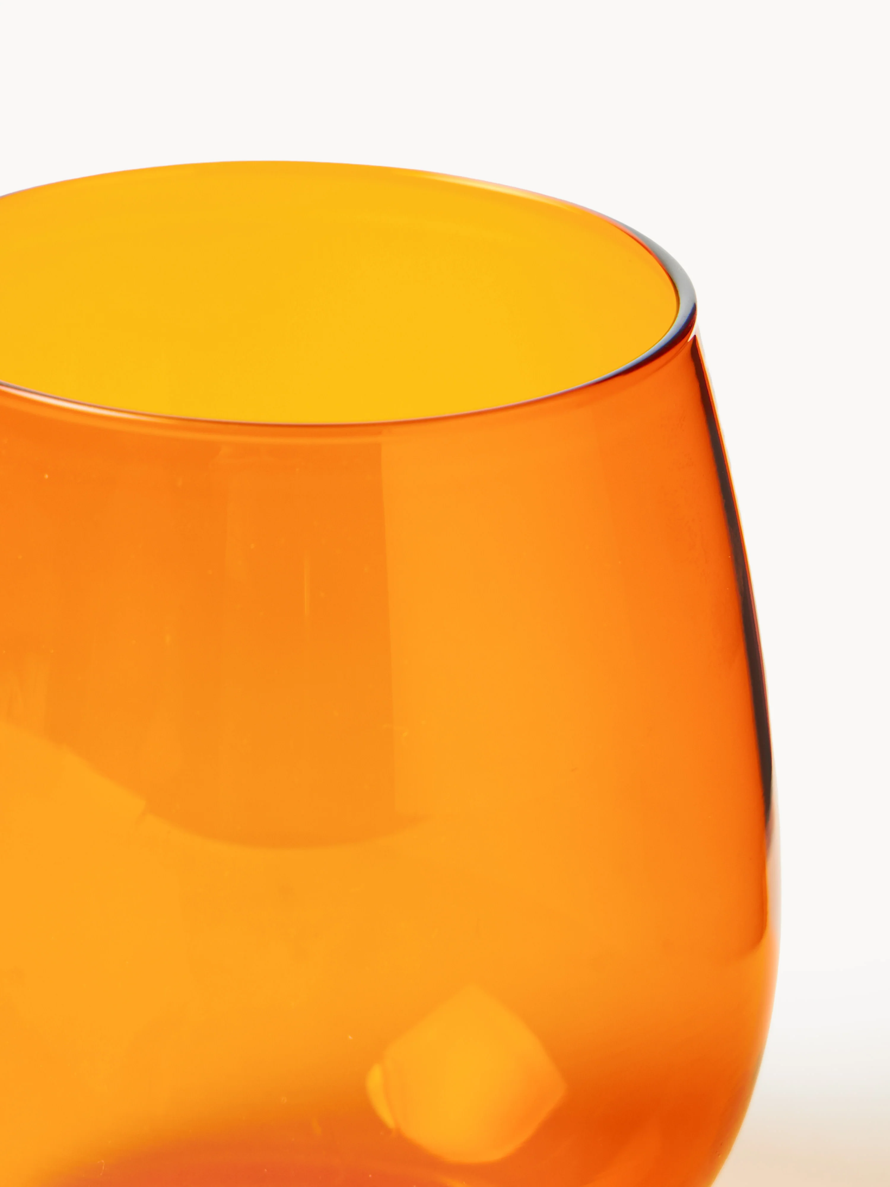 Mondgeblazen tumblers Karisa, 4-delig