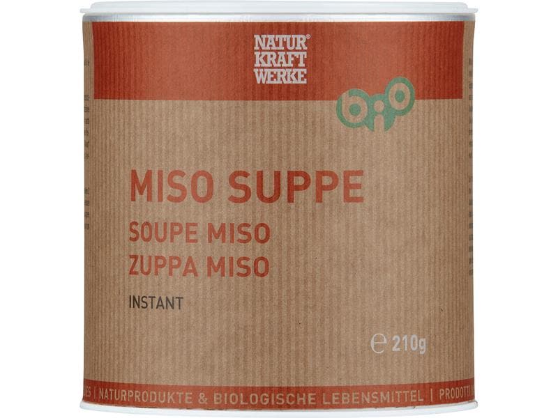 Naturkraftwerke Miso Suppe instant 210 g Instantsuppe Miso