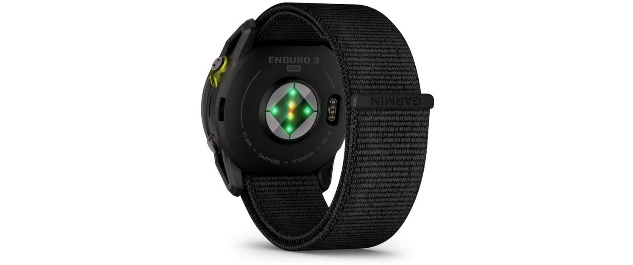 Garmin Smartwatch »Enduro 3 Solar 51 mm Schwarz«(/ 1,4 ″)